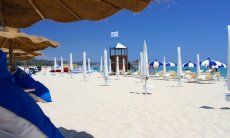 Li Conchi 6 | Strandliegen in Cala Sinzias 2014 Hoock; Cala Sinzias; Strand;