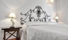 Villetta Quattro | Schlafzimmer 1 mit Doppelbett und Meerblick Schlafzimmer 1 mit Doppelbett und Meerblick