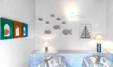 Villa Campidano 21 | Schlafzimmer 3 mit zwei Einzelbetten, die auch zusammen gestellt werden können Schlafzimmer Villa Campidano 21