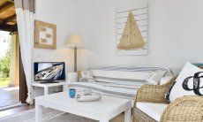 Villa Campidano 7 | Wohnzimmer mit Sofaecke und TV Wohnzimmer