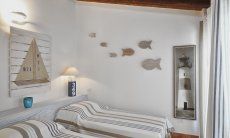 Villa Campidano 7 | Schlafzimmer 2 mit zwei Einzelbetten Schlafzimmer