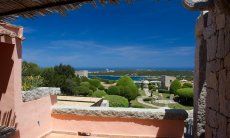 Villa Domus 17 | Obere Terrasse Domus 17 mit Blick auf's Meer Obere Terrasse mit Blick