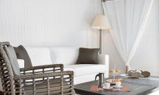 Li Conchi 6 | Wohnbereich mit Sofaecke, Detail Detail, Wohnzimmer