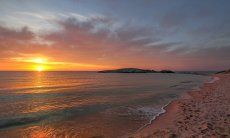 Casa 3 | Sonnenaufgang am Strand vor dem Haus Sonnenaufgang - Sunrise - L'alba