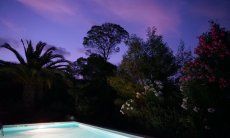 Villa Fiori 3 | Stimmung am Pool am Abend Abendstimmung am Pool