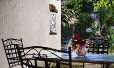 Villa Elisa | Essbereich auf der Terrasse Essbereich auf der Terrasse, Detail