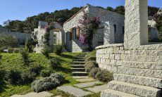 Li Conchi 7 | Granittreppen zur Piazzetta und zum Ferienhaus Zugang Terrasse Li Conchi 7