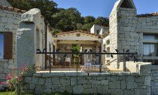 Li Conchi 10 | Terrasse zwischen den zwei Haushälften Terrasse Li Conchi 10, Cala Sinzias
