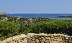Villa Domus 9d | Ausblick vom Garten auf die Küste Ausblick vom Garten auf die Küste
