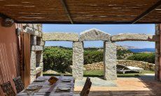Villa Domus 9d | Überdachte Terrasse mit Meerblick Überdachte Terrasse mit Meerblick