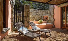 Villa Domus 9d | Lounge Bereich auf der Terrasse Lounge Bereich auf der Terrasse