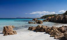 Strand Romazzino, nur 17 km. entfernt