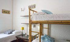 Villa Ibiscus | Schlafzimmer 4 mit Stockbett und Einzelbett Schlafzimmer 4 mit Stockbett und Einzelbett