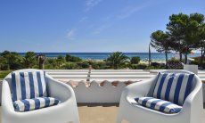 Villa Graziano | Dachterrasse mit Meerblick Dachterrasse Villa Graziano, Costa Rei