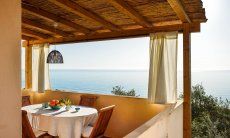Apartment Nido 3 | Sensationeller Blick von der Terrasse auf das Meer Sensationeller Blick von der Terrasse auf das Meer
