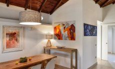 Villetta Quattro | Essbereich mit kunstvollen Wandgemälden Essbereich mit kunstvollen Wandgemälden