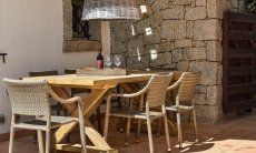 Li Conchi 4 | Überdachter Essplatz auf der Terrasse Essen im Freien