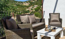 Apartment Orchidea-C | Loungebereich auf der Terrasse Loungebereich auf der Terrasse