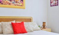 Villa Nicola | Schlafzimmer 1 mit Doppelbett Schlafzimmer 1 mit Doppelbett