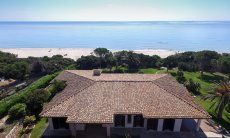 Villa Nautilus | Priviligierte, direkte Strandlage Villa Nautilus Luftaufnahme - Costa Rei