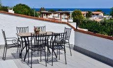 Villa Nicola | Dachterrasse mit Meerblick Dachterrasse mit Meerblick