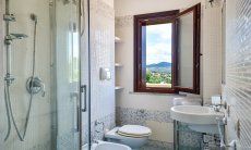 Apartment Castededdu 1 | Badezimmer mit Dusche und Bidet Badezimmer mit Dusche und Bidet