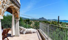 Apartment Castededdu 3 | Meerblick von der Terrasse aus Castededdu 3