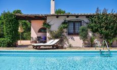 Privatpool der Villa Fiori 3 