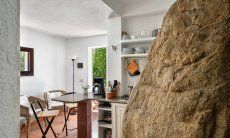 Apartment Nido 4 | Blick auf Küche, Bar und Eingang Blick auf Küche, Bar und Eingang