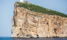 Das Felskap Cappo Caccia mit Leuchtturm, Alghero