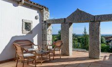 Li Conchi 30 | Terrasse mit Außensofa und Meerblick Terrasse mit Meerblick