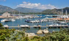 Hafen von Villasimius beim Spiaggia del Riso