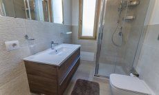 Villetta Fabio | Badezimmer mit Dusche Villetta Fabio, Costa Rei