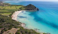 Villa Campidano 20 | Panoramabild Sandstrand Panoramabild Sandstrand