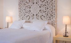 Casa 1 | Schlafzimmer mit Blick in den Garten Casa 1 - Sant'Elmo
