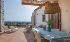Li Conchi 11 | Vom Esstisch hat man einen herrlichen Blick auf's Meer Li Conchi 11, Cala Sinzias