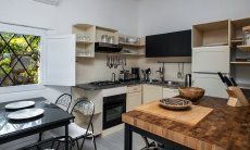 Casa 1 | Geräumige vollausgestattete Küche mit Eßplatz Küche Casa 1 Sant'Elmo