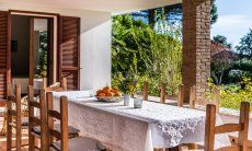 Villa Palme | Grosse Terrasse mit Esstisch New Picture