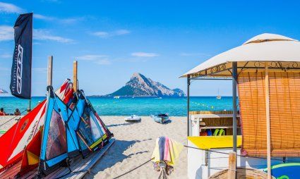 Freizeit Aktivitäten am Strand von Porto Taverna