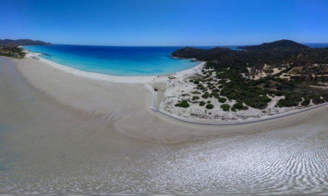 Panorama 360° Cala Giunco mit Salzsee