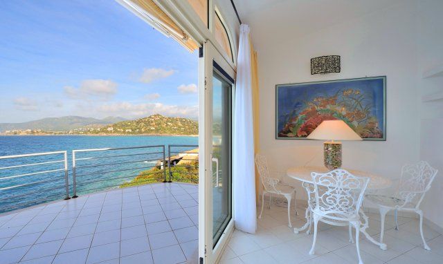 Apartment Azzurra | Meerblick von der Terrasse App. Azzurra