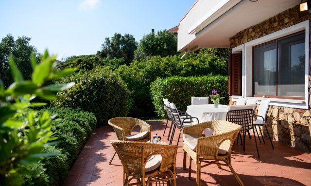 Villa Nodu Pianu Verde | Große Sonnenterrasse Ferienhaus Villa Nodu Pianu Verde