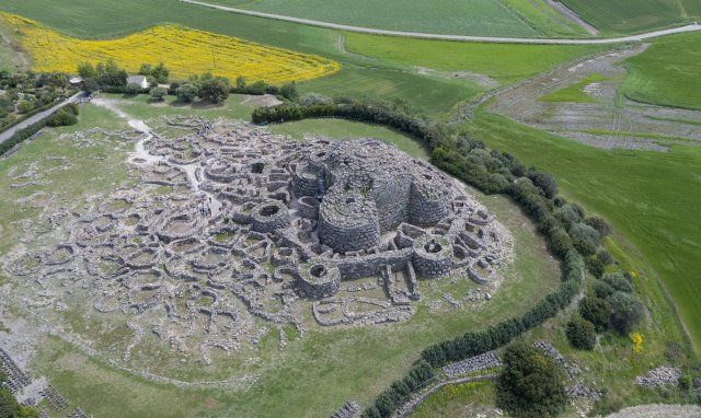 Nuraghe Barumini, Sardinien