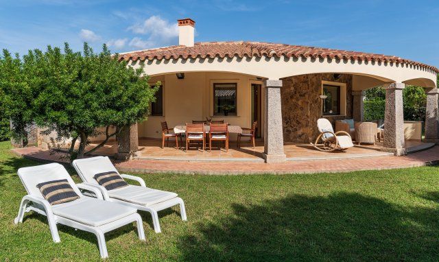 Villa Gioconda 21 | Aussenbereich mit Garten und Terrasse Aussenbereich mit Garten und Terrasse